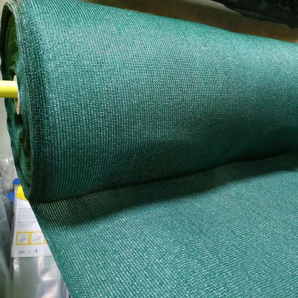 Сетка для затенения от солнца, фасованная, 55% затенения, цвет зелёная, плотность 55 гр/м2